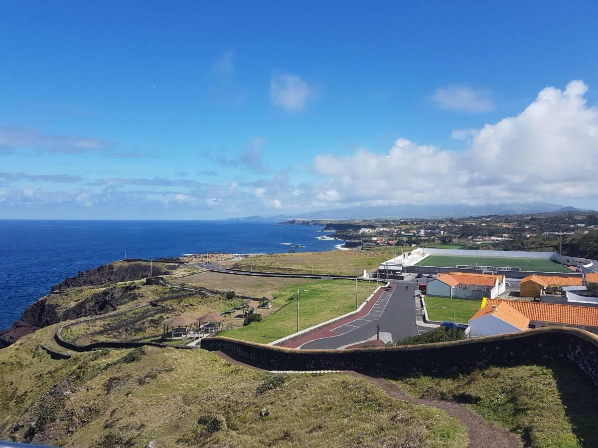 Seaside Azores Villa With Natural Pool, Terrace & Barbecue Capelas Ngoại thất bức ảnh