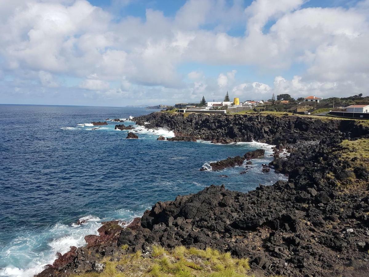 Seaside Azores Villa With Natural Pool, Terrace & Barbecue Capelas Ngoại thất bức ảnh