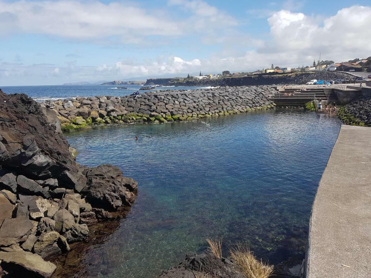 Seaside Azores Villa With Natural Pool, Terrace & Barbecue Capelas Ngoại thất bức ảnh