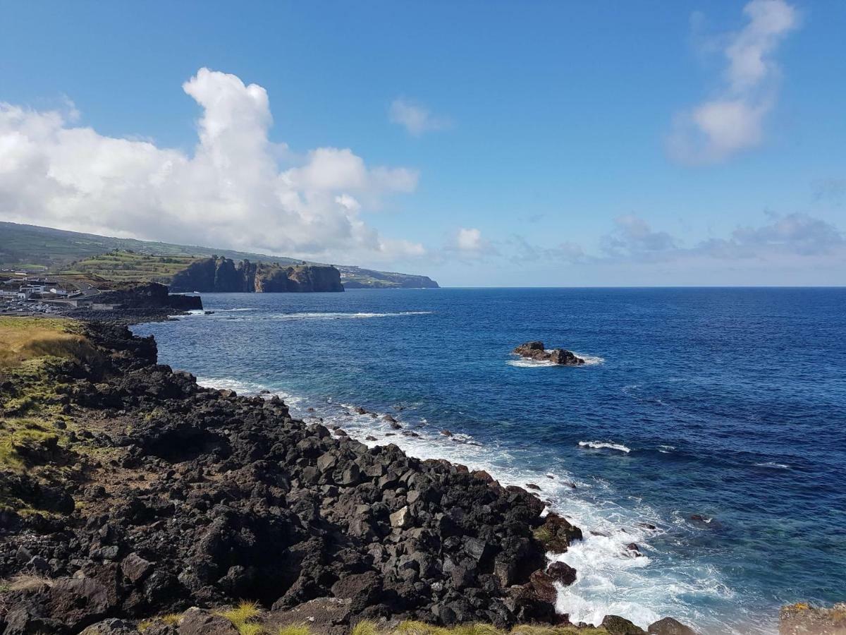 Seaside Azores Villa With Natural Pool, Terrace & Barbecue Capelas Ngoại thất bức ảnh