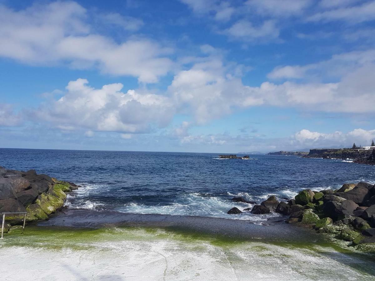 Seaside Azores Villa With Natural Pool, Terrace & Barbecue Capelas Ngoại thất bức ảnh
