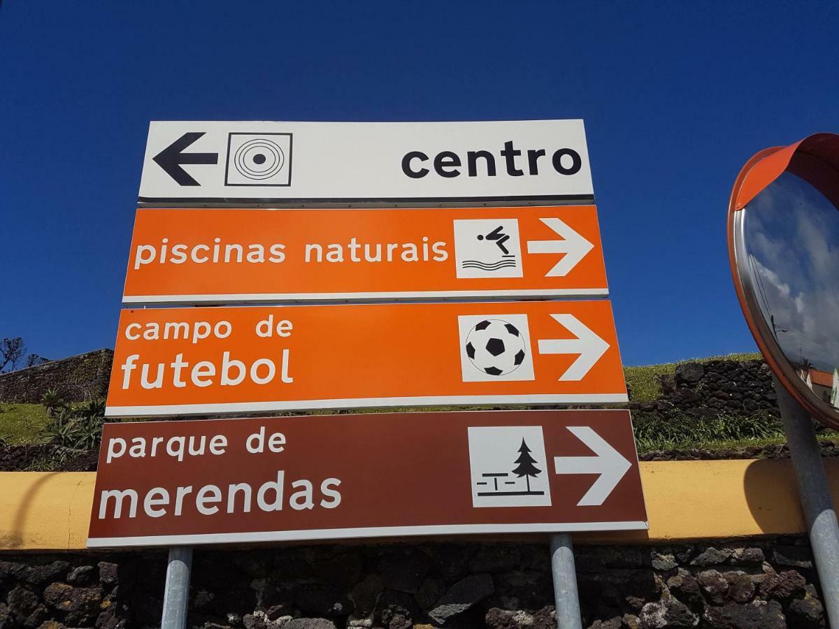 Seaside Azores Villa With Natural Pool, Terrace & Barbecue Capelas Ngoại thất bức ảnh