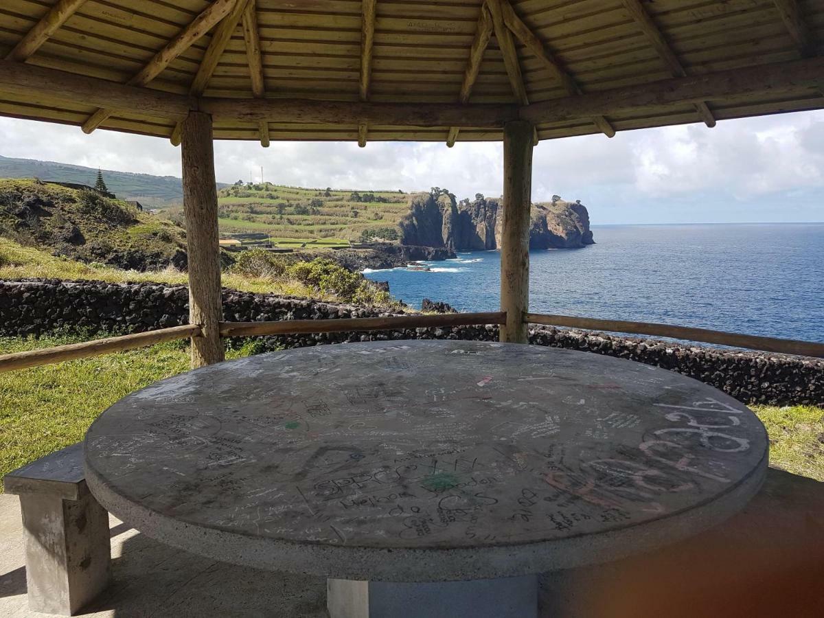 Seaside Azores Villa With Natural Pool, Terrace & Barbecue Capelas Ngoại thất bức ảnh