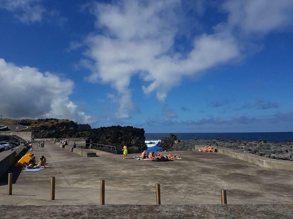 Seaside Azores Villa With Natural Pool, Terrace & Barbecue Capelas Ngoại thất bức ảnh
